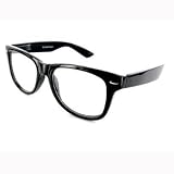 Produkt-Bild: Retro Wayfarer Sonnenbrille Nerd Brille klar