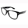 Retro Wayfarer Sonnenbrille Nerd Brille klar