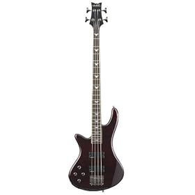 Schecter Stiletto Extreme-4 Bass Guitar (4 String, Left Handed, Black Cherry)