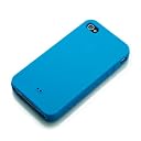 Rix iPhone4/4S対応 シリコンケース シアン RX-IP4SC04CY