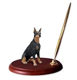 Doberman Black Executive Desk Pen Set