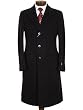 Armani Collezioni Charcoal Wool Overcoat Coat 38R