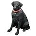 Lifesize Male Black Lab Sculpture