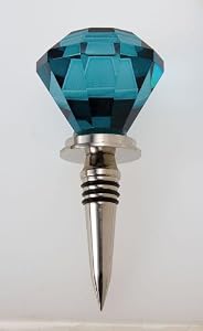 Cobalt Door Knob Bottle Stopper
