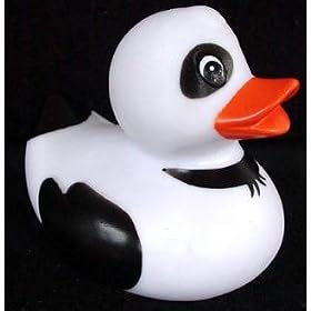 Panda Bear Rubber Ducky