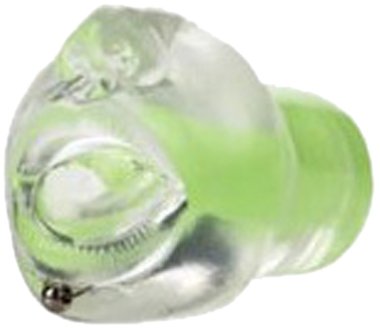 California Exotic Novelties Glow Stroker - Pierced Lips, Green