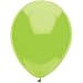 100 Party Balloons - 11" Round Latex, Kiwi Lime Green