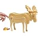Mr. Moose Wooden Candy Dispenser Funny Toy - Poops Candy!