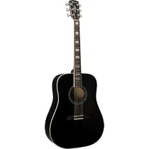 Alvarez AD4104BK Artist Series Dreadnought Acoustic Guitar, Black