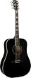 Alvarez AD4104BK Artist Series Dreadnought Acoustic Guitar, Black
