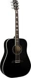 Alvarez AD4104BK Artist Series Dreadnought Acoustic Guitar, Black