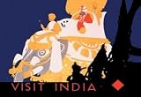 Visit India - Paper Poster (18.75 x 28.5)
