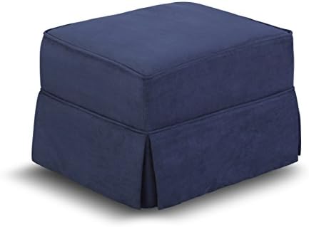 Lane Kids Universal Upholstered Ottoman, Royal Blue