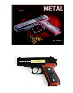 Elite Series - Jeu de Tir - Pistolet Métal à Billes