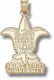 St. Louis Billikens St. Louis University Fleur De Lis Pendant - 10KT Gold Jewelry