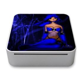 Ghost In The Mac (Blue) Design Apple Mac mini Top Cover Decorative Protector Skin Decal Sticker