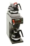 BUNN 12950.0253 12 Cup Coffee Brewer with Upper/Lower Warmers Thermo Fresh 35 Plastic Funnel