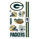 Green Bay Packers Temporary Tattoos Set (Set of 6 Sheets)