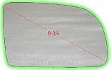 90-94 MITSUBISHI PRECIS MIRROR GLASS RH (PASSENGER SIDE), (6-3/4 Dg), Convex (1990 90 1991 91 1992 92 1993 93 1994 94) H471141 N/A