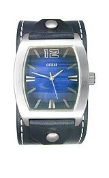 Guess G66553G Silver Blue Mens Watch