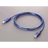 �o�b�t�@���[�R�N���T�v���C Arvel USB2.0�����P�[�u�� �X�P���g���u���[ 3M AU230EBL