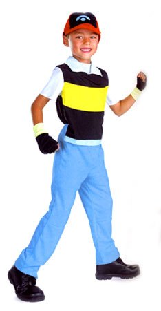 Disguise Pokemon Costume #6983 Ash Ketchum Child Size Medium 7-8