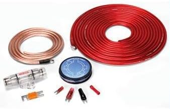 StreetWires PSKA8R Power Stream 8 AWG Red Amp Installation Kit
