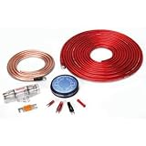 Buy StreetWires PSKA8R Power Stream 8 AWG Red Amp Installation Kit by Streetwires