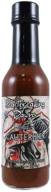 Heartbreaking Dawns Cauterizer Trinidad Scorpion Hot Sauce (Pack of 12)