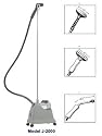 Jiffy J-2000i All-purpose Garment Steamer & Steam Cleaner with 4 Interchangeable Steam Heads for 1 Handle on 5.5 Foot Hose Attachment