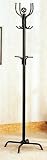 Coat Rack/Stand in Satin Black Metal Spider Style