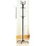 Coat Rack/Stand in Satin Black Metal Spider Style