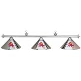 Sports Fan Products Arizona St. Sun Devils Chrome Three Sconce Light