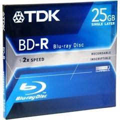 TDK Blu-Ray 25GB Single Layer Recording Disc