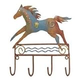 Regal Gift Painted Horse Wall Hook Key Rack
