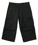 Ultra Force Black Capri Pants, Medium