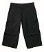 Black Rip-Stop BDU Capri Pants