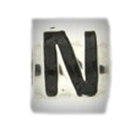 Letter N Oriana Bead - Pandora Bead & Bracelet Compatible