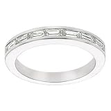 18k White Gold Channel-Set Baguette Diamond Band (G-H/VS, 2/3 ct. tw.)