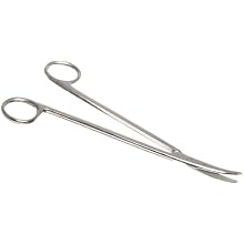 Stainless Steel Non Sterile Curved Metzenbaum Scissor, 7" Length, For Single Use (Pack of 100)