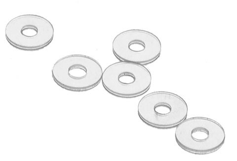 Nylon Flat Washer #10 .200 ID x .437 OD x .062 Thick (Pack of 25)