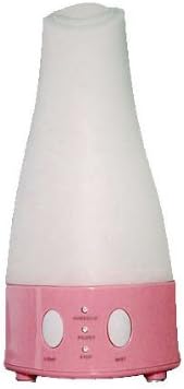 Uoften Ultrasonic 7 Color Allochroism Aroma Diffuser Humidifier Aromatherapy Purifier Cylinder (Pink)