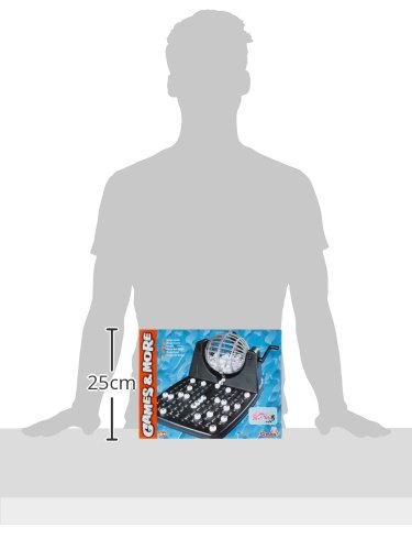 Imagen 2 de Simba - 106150493 - Juego de mesa - Bingo con tambores y accesorios - 30x23x18 cm (de importación de Alemania)