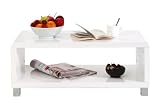 Miliboo - Table basse design laquée blanche ROXY