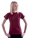 Women's Organic Cotton, Workout T-shirt (Cranberry) - Large