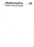 Light Unit: Mathematics Solution Key Changes 800