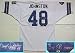 Daryl Johnston, Dallas Cowboys NFL Autographed White Throwback Jersey