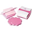 Post-it&reg; Notes Dispenser, Pop-up Refill, 3 Inches x 3 Inches, White / Pink, BCA, Includes Three Original Pop-up Refills
