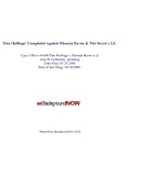 Dan Hollings's Complaint Against Rhonda Byrne & The Secret LLC: Case 1:08-cv-04369 Dan Hollings v. Rhonda Byrne et al