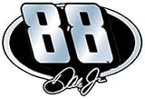 Dale Earnhardt Jr. #88 Silver Auto Emblem